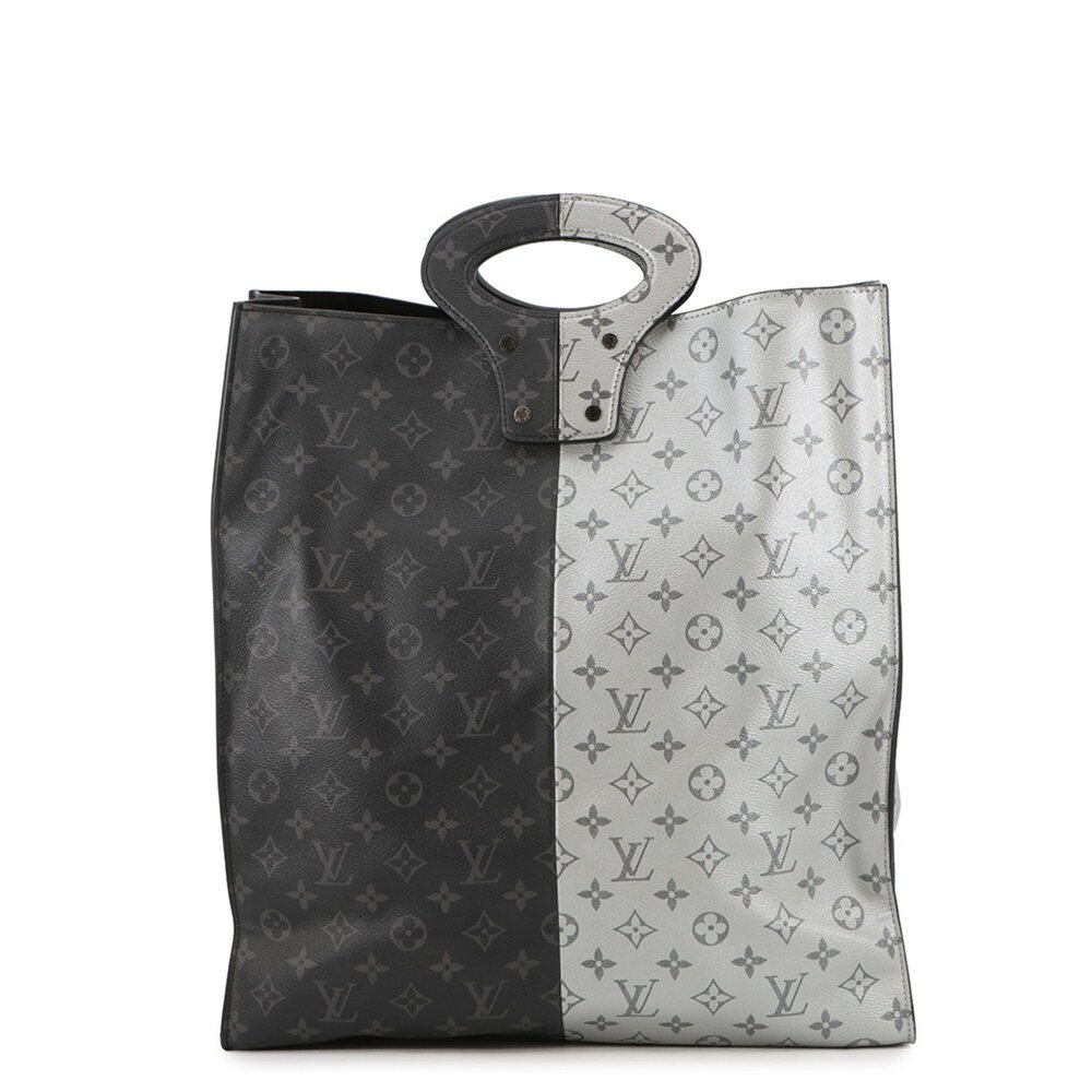 Louis Vuitton Monogram Eclipse Split Tote Bag M43… - image 1
